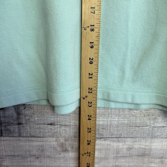 Tommy Bahama Sweater Womens Small 1/4 Zip Long Sleeve Pullover Ladies Mint - Picture 9 of 10